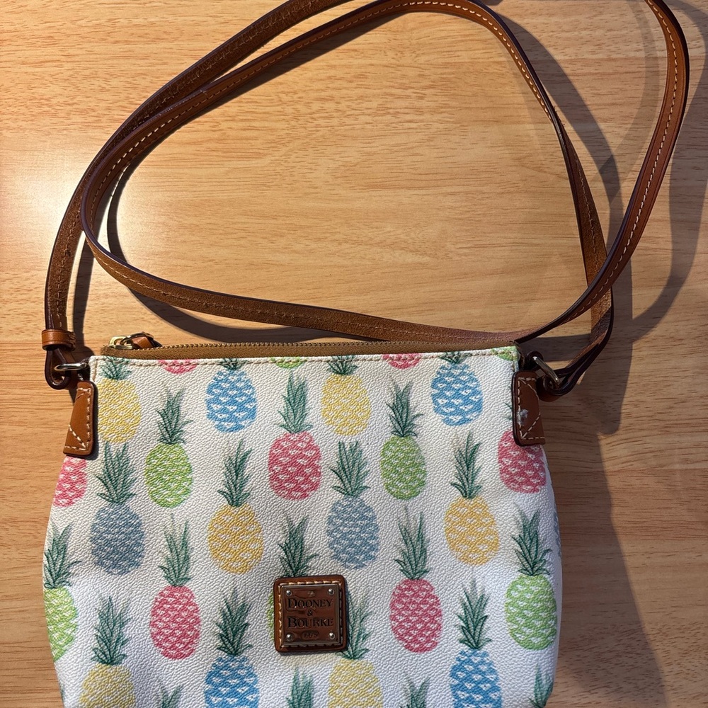 Dooney & Bourke Colorful Pineapple Crossbody Bag